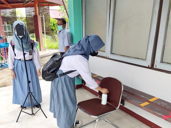 SMA Yayasan Pupuk Kaltim Mulai Terapkan Pembelajaran Tatap Muka Terbatas